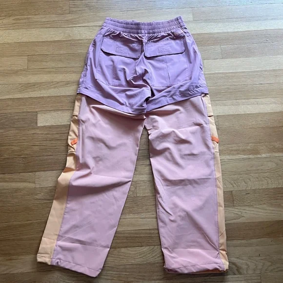 Cotopaxi Losdos Convertible Zip Off Pants Pink Orange Small - rose and apricot - Picture 3 of 4
